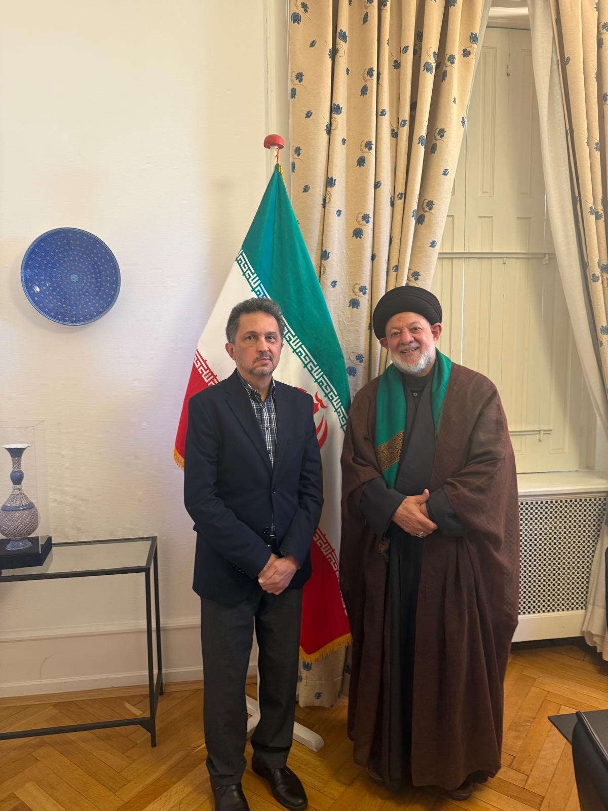 زيارة سفارة جمهورية إيران الإسلام مواساة