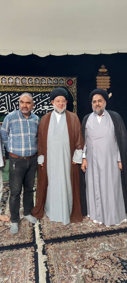 زيارة مكتب المرجع آية الله محمد تقي المدرسي حفظه الله في مشهد .